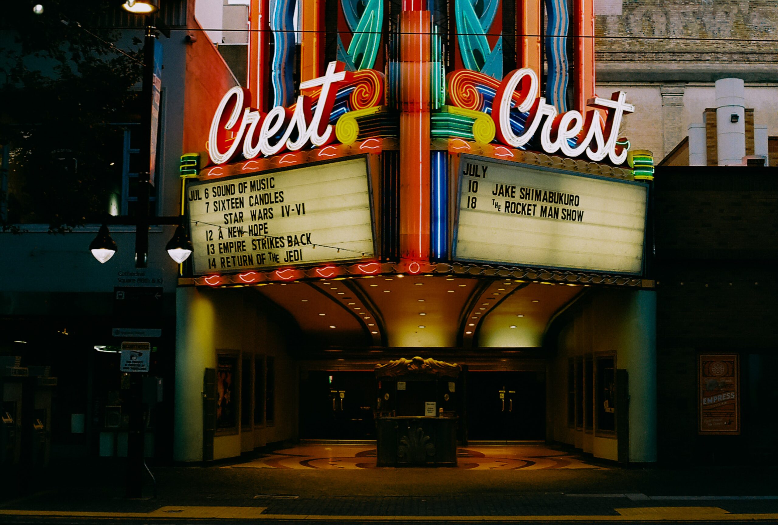 The Crest Theater, Midtown Sacramento